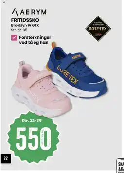 Sport Outlet FRITIDSSKO Brooklyn IV GTX tilbud