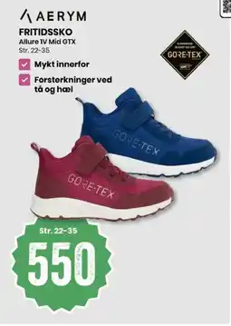 Sport Outlet FRITIDSSKO Allure IV Mid GTX tilbud