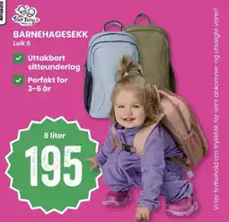Sport Outlet Barnehagesekk Leik 8 tilbud