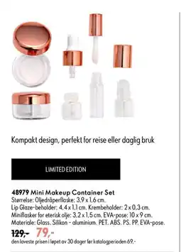 Oriflame Mini Makeup Container Set tilbud