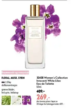 Oriflame Women's Collection Innocent White Lilac Eau de Toilette tilbud