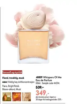 Oriflame Whispers Of Me Eau de Parfum tilbud
