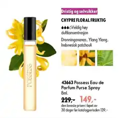 Oriflame Possess Eau de Parfum Purse Spray tilbud