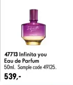 Oriflame Infinita you Eau de Parfum tilbud