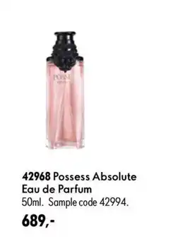 Oriflame Possess Absolute Eau de Parfum tilbud