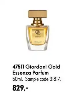 Oriflame Giordani Gold Essenza Parfum tilbud