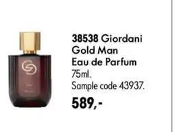 Oriflame Giordani Gold Man Eau de Parfum tilbud