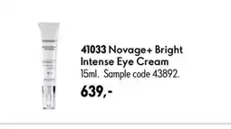 Oriflame Novage+ Bright Intense Eye Cream tilbud