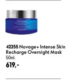 Oriflame Novage+ Intense Skin Recharge Overnight Mask tilbud