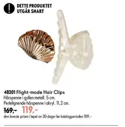 Oriflame Flight-mode Hair Clips tilbud