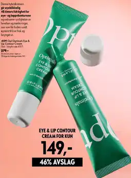 Oriflame Opt Optimals Eye & Lip Contour Cream tilbud