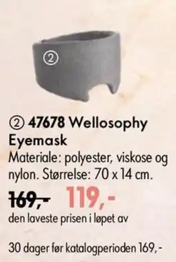 Oriflame Wellosophy Eyemask tilbud
