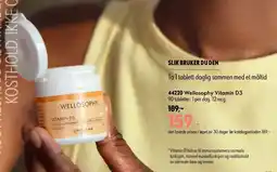 Oriflame Wellosophy Vitamin D3 tilbud