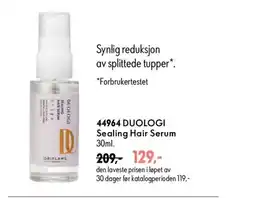 Oriflame DUOLOGI Sealing Hair Serum tilbud