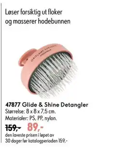 Oriflame Glide & Shine Detangler tilbud