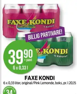 Kiwi FAXE KONDI tilbud