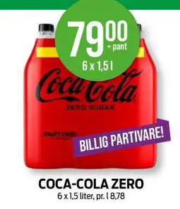 Kiwi COCA-COLA ZERO tilbud