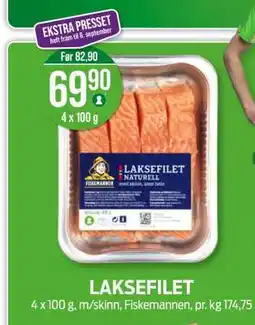 Kiwi LAKSEFILET tilbud