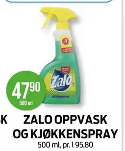Kiwi ZALO OPPVASK OG KJØKKENSPRAY tilbud