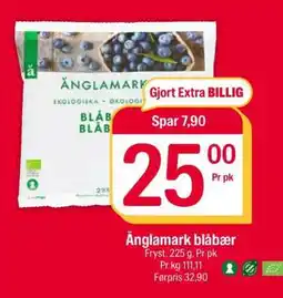 Coop Extra Änglamark blåbær tilbud