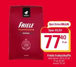 Coop Extra FRIELE FROKOSTKAFFE tilbud