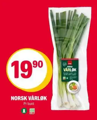 Coop Extra NORSK VÅRLØK tilbud