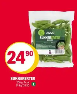 Coop Extra Sukkererter tilbud