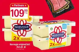 Coop Extra Norvegia original/lett duo pk tilbud