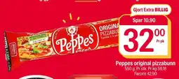 Coop Extra Peppes original pizzabunn tilbud