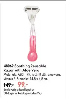 Oriflame Soothing Reusable Razor with Aloe Vera tilbud
