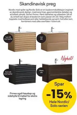 Right Price Tiles Hele Nordic/ Solo serien tilbud