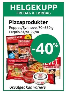 Joker Pizzaprodukter tilbud