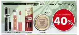 Sparkjøp ALT FRA MAX FACTOR tilbud