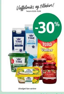 Joker Vaffelmiks og tilbehør! tilbud