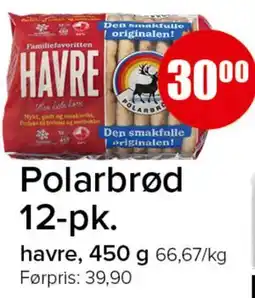 Spar Polarbrød 12-pk tilbud