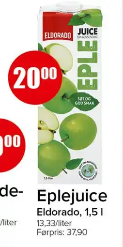 Spar Eplejuice tilbud