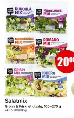 Spar Salatmix tilbud