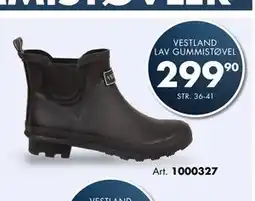 Sparkjøp VESTLAND LAV GUMMISTØVEL tilbud