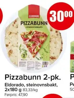 Spar Pizzabunn 2-pk tilbud