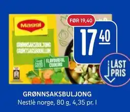 Rema 1000 GRØNNSAKSBULJONG tilbud
