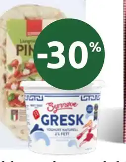 Joker Synnøve Gresk Yoghurt Naturell tilbud