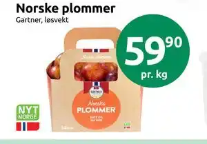 Joker Norske plommer tilbud
