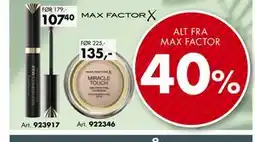 Sparkjøp ALT FRA MAX FACTOR tilbud