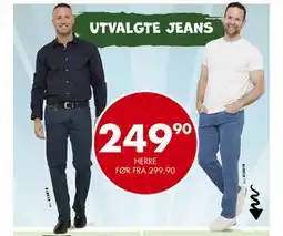 Sparkjøp UTVALGTE JEANS tilbud