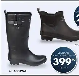 Sparkjøp VESTLAND LANG GUMMISTØVEL tilbud