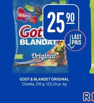 Rema 1000 GODT & BLANDET ORIGINAL tilbud