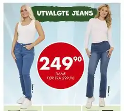 Sparkjøp UTVALGTE JEANS tilbud