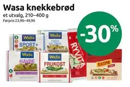 Joker Wasa knekkebrød tilbud