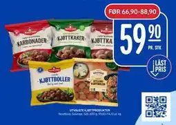 Rema 1000 UTVALGTE KJØTTPRODUKTER tilbud