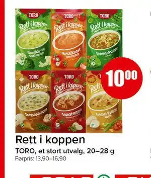 Spar Rett i koppen tilbud